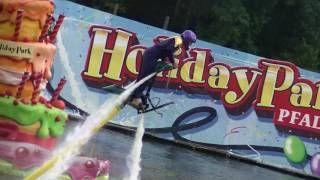 Waterski 35 JAAR stuntshow  Holiday Park 2017 [upl. by Hagai210]