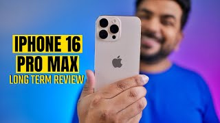 iPhone 16 Pro Max Review  50 Days Later  Best iPhone Ever  Long Term Honest Review in Hindi [upl. by Aistek]