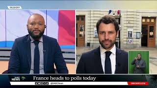 French Elections  Polling in snap elections underway [upl. by Neroc]