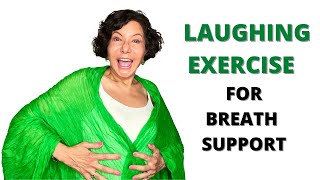 LAUGHING EXERCISE Breath Support for Singing shorts singinglessons breathsupport [upl. by Kcirded]