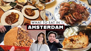 AMSTERDAM FOOD GUIDE  14 Great Places to Eat [upl. by Ab]