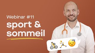 Webinar 11  Sport amp Sommeil [upl. by Ahtrim]