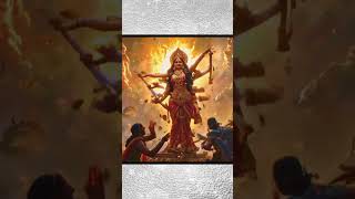 What happened when three powers of Goddess Durga came together shorts durgapuja maadurga story [upl. by Harod]