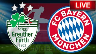 Greuther Furth vs Bayern Munich LIVE Stream GameCast  Bundesliga Live Stream [upl. by Gardie]