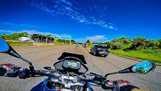 BMW G310GS on Freeway • Spyder RT’s Everywhere  TheSmoaks Vlog920 [upl. by Ynaffat795]