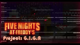 Five Nights At Freddys Project GIGA Night 3 FNAF Minecraft Roleplay [upl. by Piper]