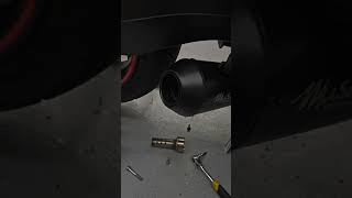 CBR650R Musarri Exhaust Without DB Killer [upl. by Acirahs]