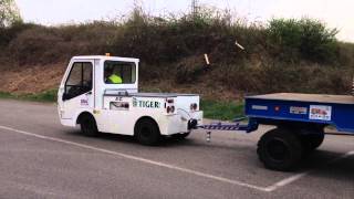 TaylorDunn TC50E Electric Tow Tractor  Plant Application [upl. by Gittel]