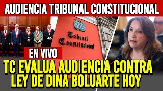 🔴ULTIMO MINUTO AUDIENCIA DEMANDA CONTRA LEY DE DINA BOLUARTE POR DESPACHO REMOTO ASÍ FUE URGENTE [upl. by Acnalb857]