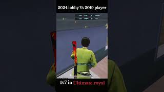 1v7 intense in ULTIMATE ROYAL bgmi bgmishorts [upl. by Burr241]