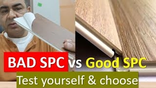 Understanding SPC Flooring  Good vs Bad SPC board  How to choose good SPC Flooring [upl. by Nilhsa61]