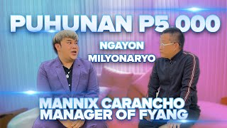 Naginvest 5000 Ngayon Multimillionaire Mannix Carancho Interview Prestige International [upl. by Ihcalam]