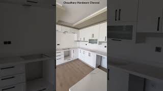 acrylic kitchen design kitchen color combination modular kitchen troll [upl. by Bessie180]