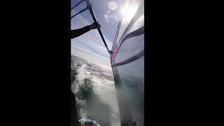 almeria windsurf Windsurfing lightwind session [upl. by Emyle]