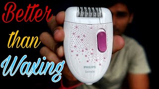 Philips Satinelle Epilator Unboxing amp Review [upl. by Nostaw]