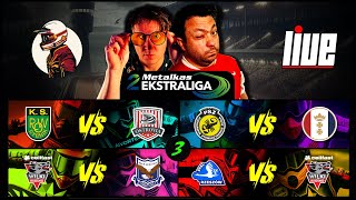 🔴⚪ LIVE METALKAS 2 EKSTRALIGA 2024 3 KOLEJKA [upl. by Aetnahs241]