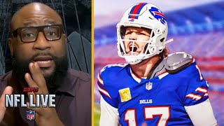 NFL LIVE  Super Bowl for Buffalo Bills  Marcus Spears on Josh Allen end Chiefs’ undefeated season [upl. by Enelear887]