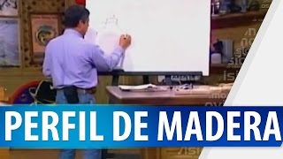 Aprenda a Fabricar un Perfil de Madera con Ruteadora  Muy Masculino [upl. by Weil]