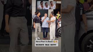 Phir Hera pheri Returns Iconic Raju Outfit Recreated in Style [upl. by Kruse]