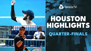 Tiafoe vs Thompson Shelton Giron amp Etcheverry Feature  Houston 2024 Quarterfinals Highlights [upl. by Zola]