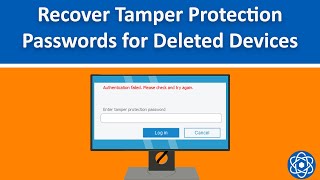 Central Endpoint amp Intercept X Recover Tamper Protection Passwords for Deleted Devices [upl. by Eneluj]