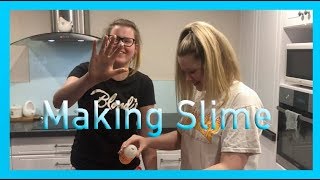 Tourettes  making slime [upl. by Arnelle]