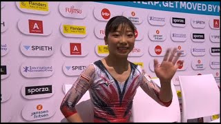 Ashikawa Urara 芦川うららBeam Final  2023 Gymnastics World Championships [upl. by Aihsile50]