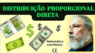 DISTRIBUIÇÃO DIRETAMENTE PROPORCIONAL [upl. by Maharba586]