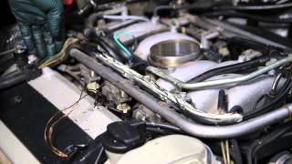 Mercedes M119 V8 Engine Inspection Part 4 Engine Wiring [upl. by Fianna]