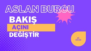 15 Ocak  21 Ocak Haftalık Burç Yorumları Aslan Burcu [upl. by Marron]