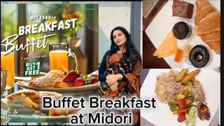 BudgetFriendly Breakfast Buffet in Gulshan  Midori by lakeshore [upl. by Aneehsal]