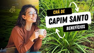 Capim Santo  Quais São os Benefícios do Chá [upl. by Initof]