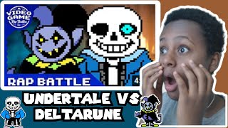 VideoGameRapBattles Sans vs Jevil  REACTION [upl. by Courtney]