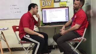 PRE FOUNDATION IELTS 1  2 MINS TALK 2911  DAVID [upl. by Acirne]