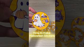 How to make Halloween stickers at home [upl. by Maynord]