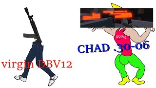 Virgin DBV12 vs Chad DBV 3006  Phantom Forces ROBLOX [upl. by Cleodel]