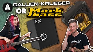 Best Bass Combo for You  Markbass or GallienKrueger [upl. by Maxey]