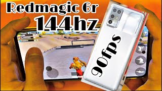 Red magic 6r gaming test  PUBG test in nobia red magic 6r in 2022  nobia red magic 6r full review [upl. by Doowron]