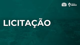 Licitação da Câmara de Vereadores de Joinville em 25 de Outubro de 2024 [upl. by Edgerton]