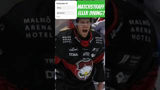 Matchstraff eller diving Färjestad  Malmö  SHL  2024 [upl. by Gass]