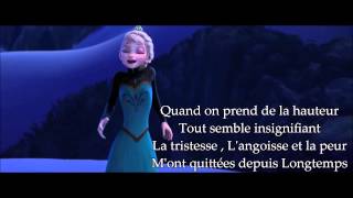 Lyrics  film Libérée délivrée la reine des neige [upl. by Lyrahs]