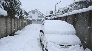 Snowfall in Saudi Arabia [upl. by Maren]