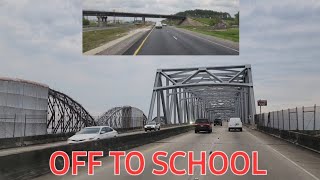 Longest bridge in America Dolly Parton bridge Off to College [upl. by Alrahs]