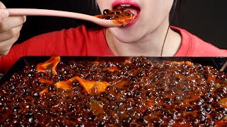 ASMR 펄볶이 먹방  Tapioca Pearl Tteokbokki  Pearlbokki  Eating Sounds Mukbang [upl. by Sivam]