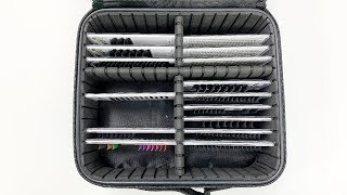 Lash Storage amp Sanitation Ideas LashArt Organizer Case Set Up [upl. by Leirbag]