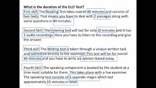 What is OIETCELLT Test [upl. by Sumaes142]