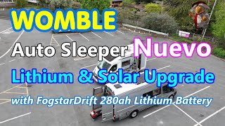 AutoSleeper Nuevo FogstarDrift Lithium amp Solar upgrade [upl. by Ahsert]