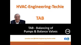 HVAC Test amp Balance of Pumps and Balance Valves Training Session T24 [upl. by Masson]