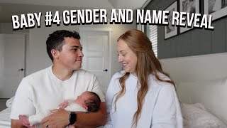 Baby 4 Gender and Name Reveal [upl. by Nicolina718]