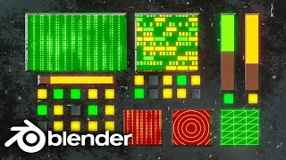 Blender  Easy Hard Surface Control Panel in Eevee [upl. by Brandi]